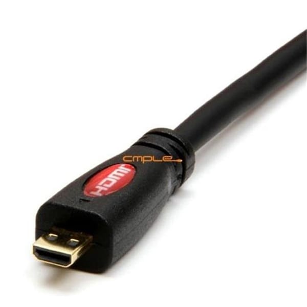 Cmple 290-N MICRO HDMI to HDMI cable Gold Plated for Cell phones -10 FEET815239019989 290-N - main